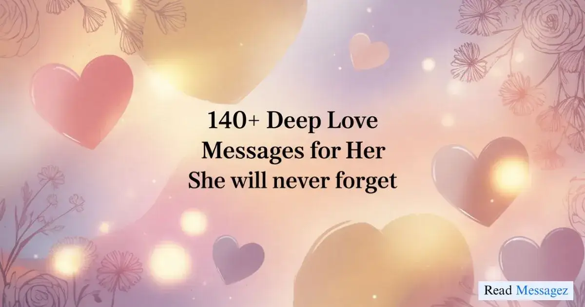 Deep Love Messages for Her