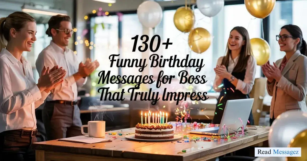 Funny Birthday Messages for Boss
