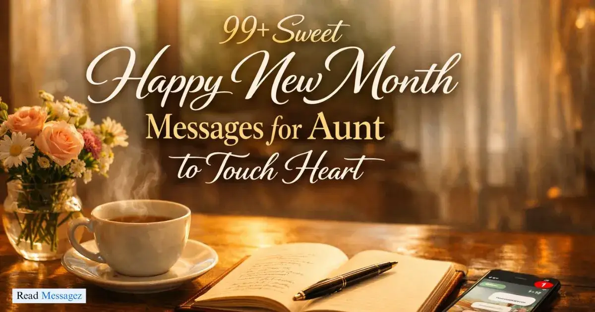 Sweet Happy New Month Messages for Aunt