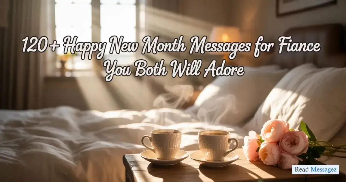 Happy New Month Messages for Fiance