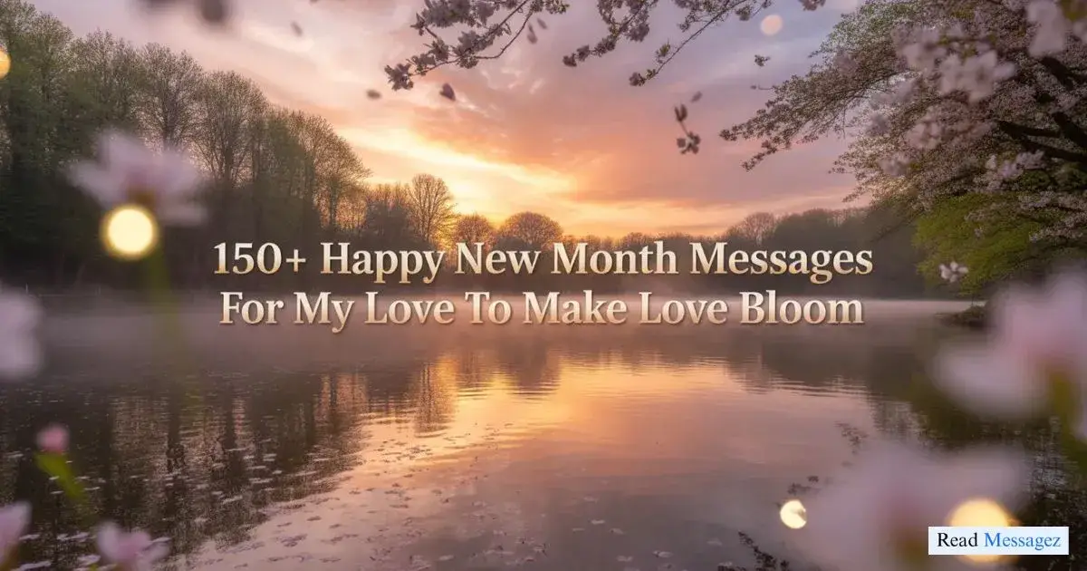 Happy New Month Messages for My Love