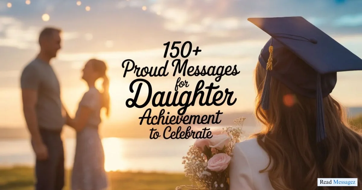 Proud Messages for Daughter Achievement