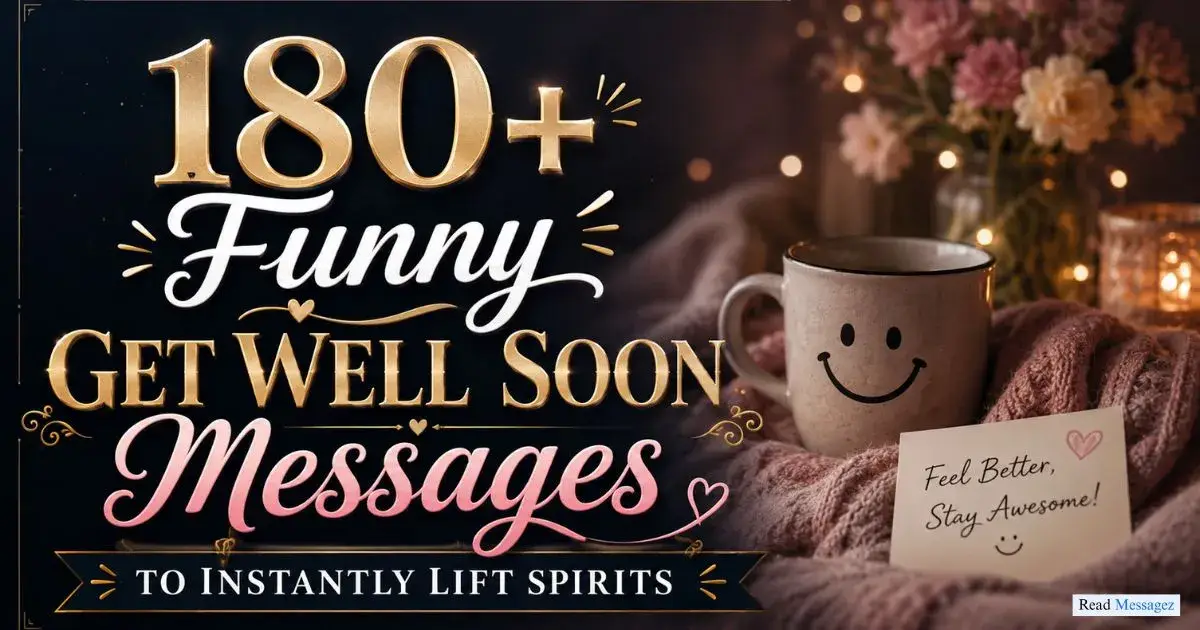 Funny Get Well Soon Messages