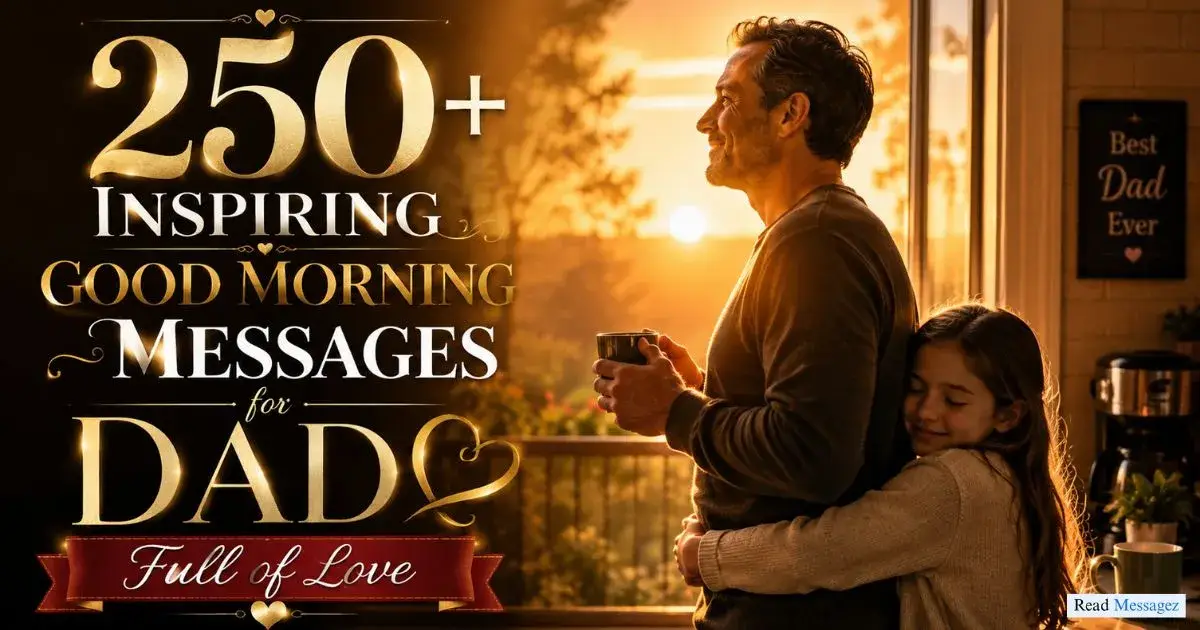 Good Morning Messages for Dad