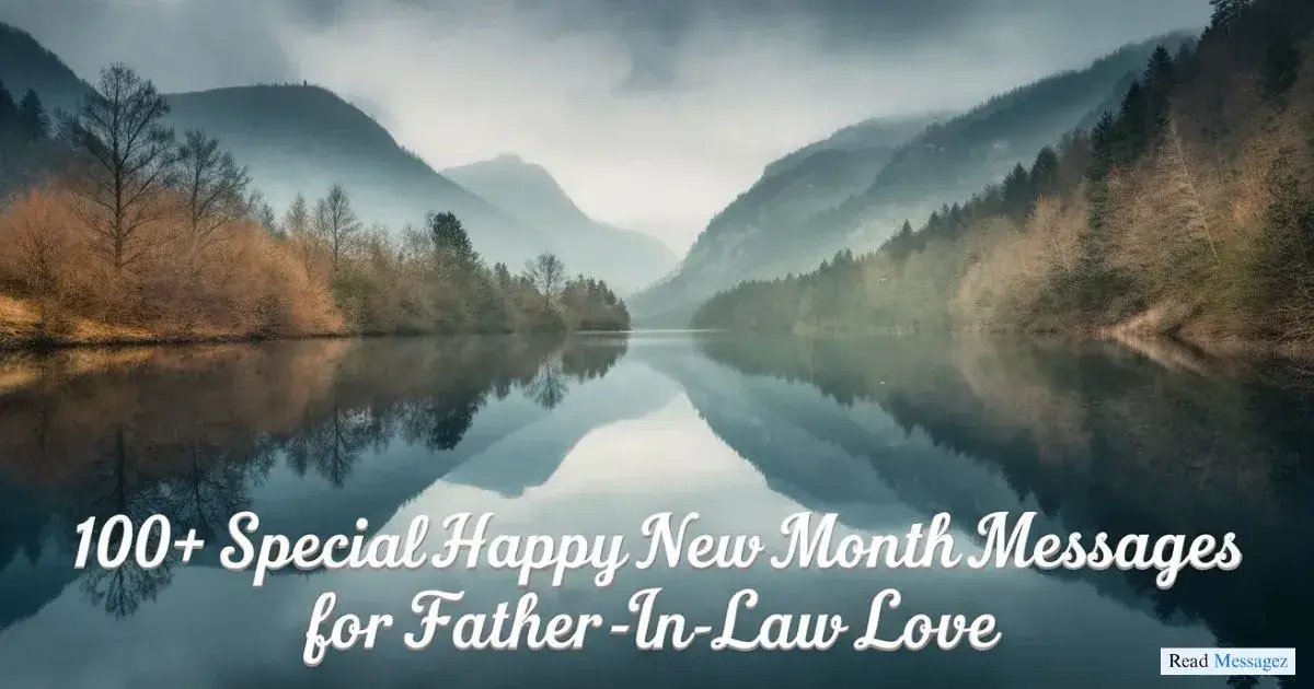 Happy New Month Messages for Father-in-Law
