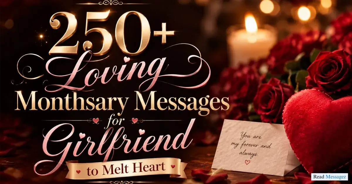 Loving Monthsary Messages for Girlfriend