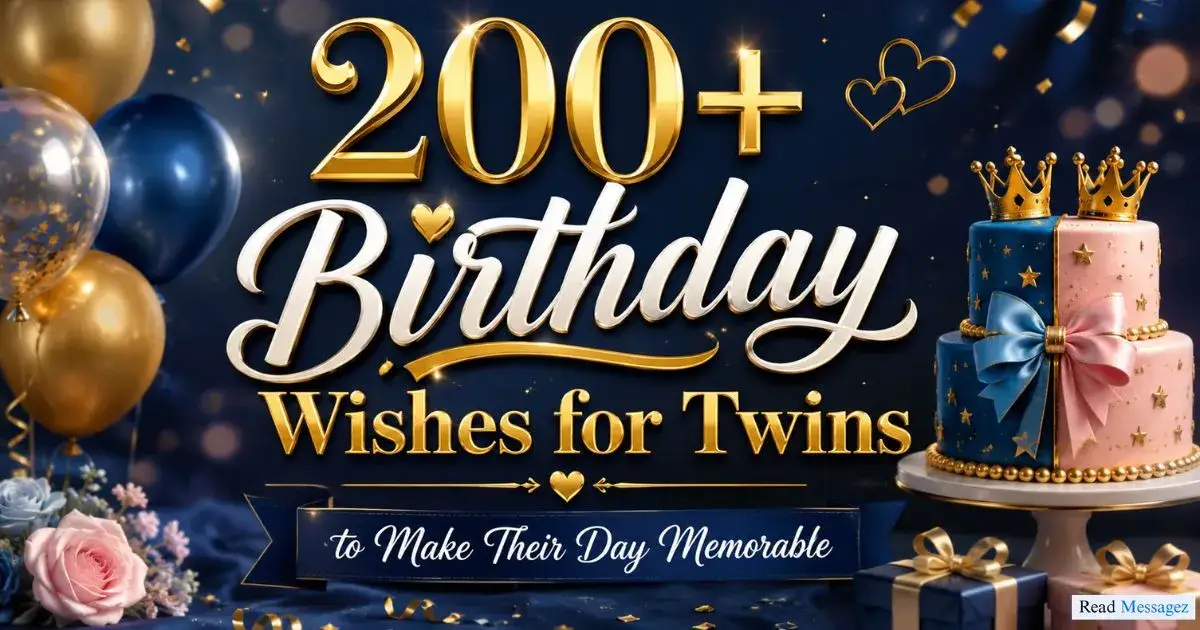 Birthday Wishes for Twins