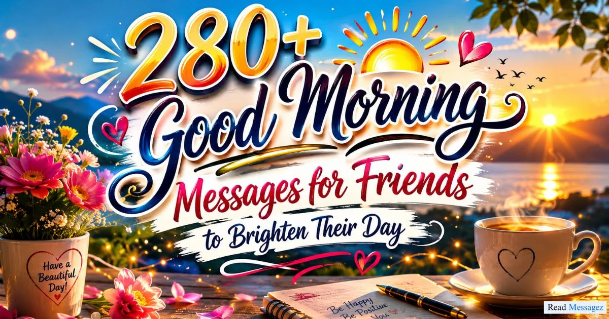 Good Morning Messages for Friends