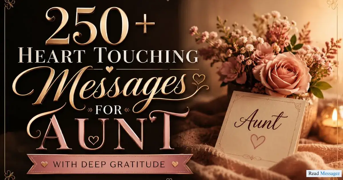 Heart Touching Messages for Aunt