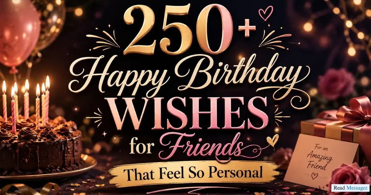 Happy Birthday Wishes for Friends