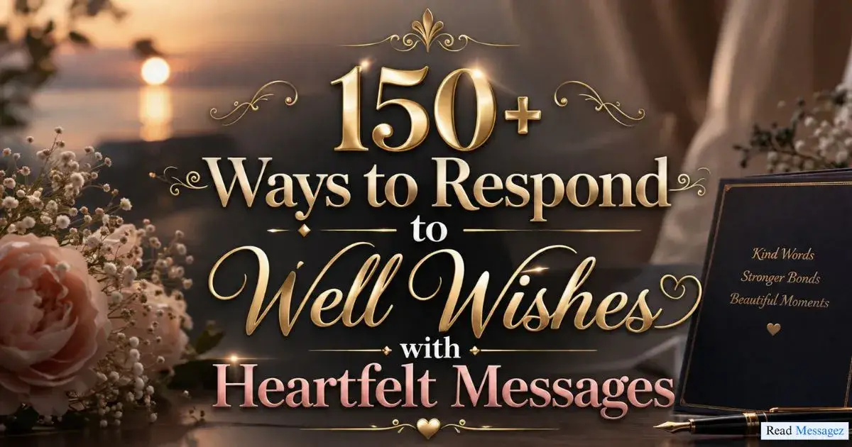 Respond to Well Wishes